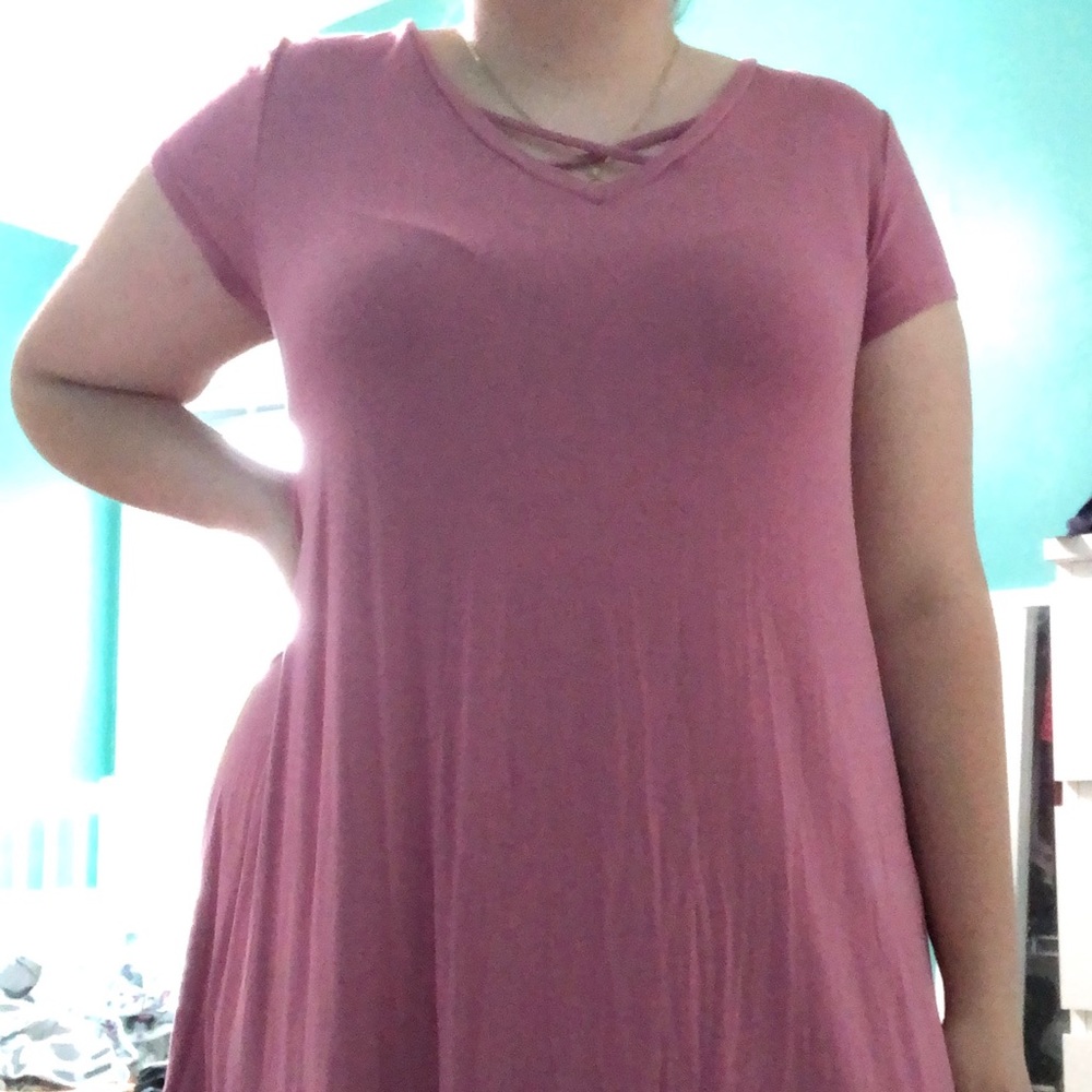 Pink dress